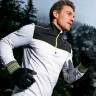Водонепроницаемые перчатки DEXSHELL ULTRA THIN RUNNING GLOVES черный/серый/зеленый L DG12603BYSL